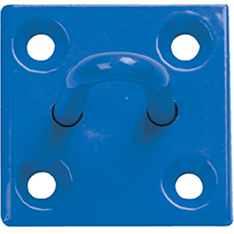 50mm x 50mm Perry Equestrian Chain Staple on Plate - Pack of 2 PREPACKED