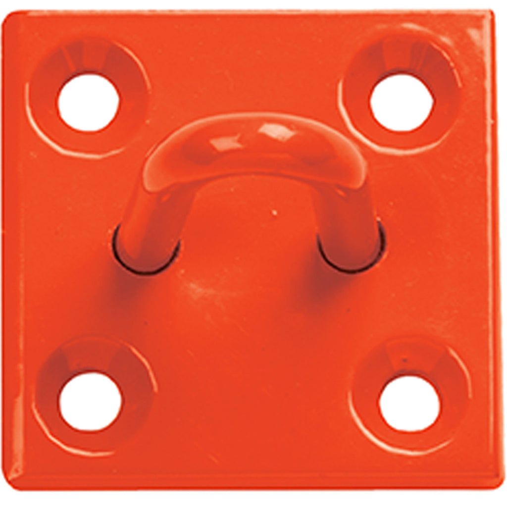 50mm x 50mm Perry Equestrian Chain Staple on Plate - Pack of 2 PREPACKED