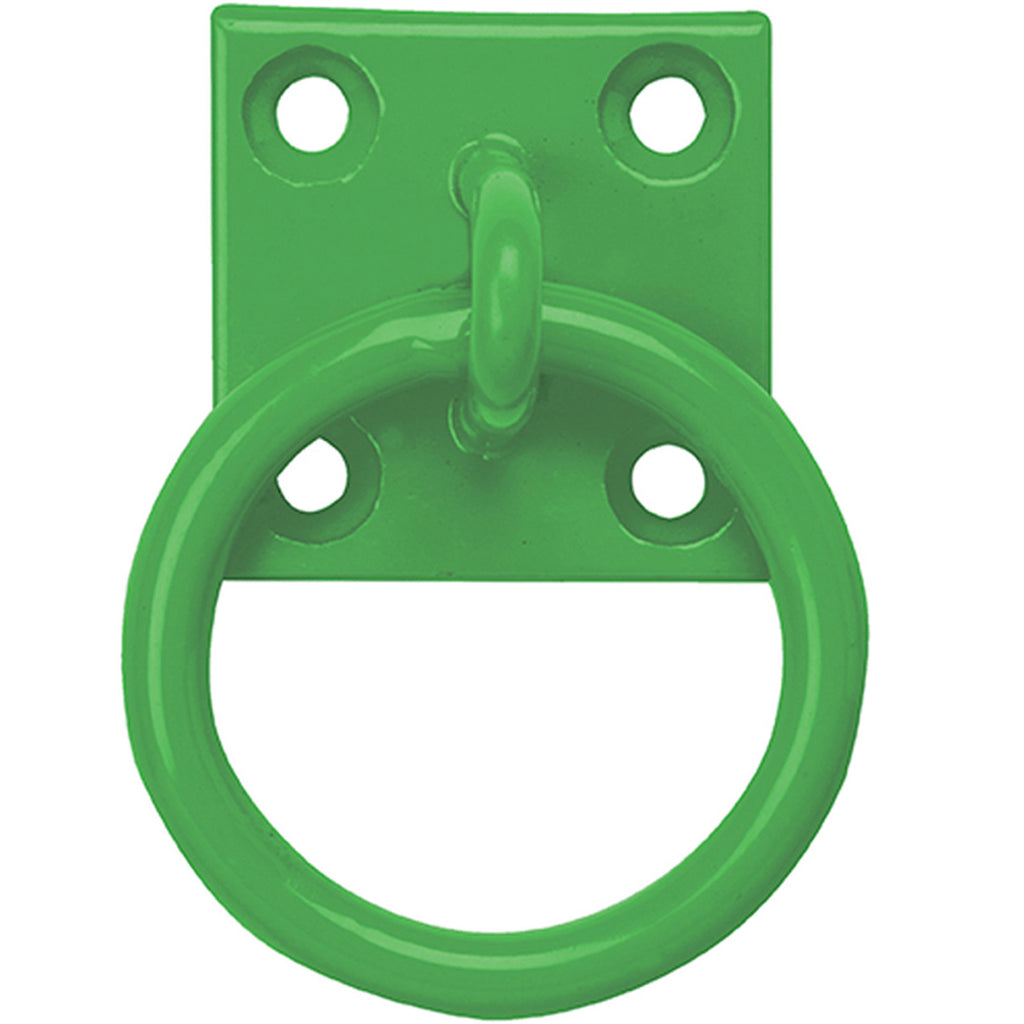 50mm x 50mm Perry Equestrian Chain Ring on Plate - Pack of 2 PREPACKED