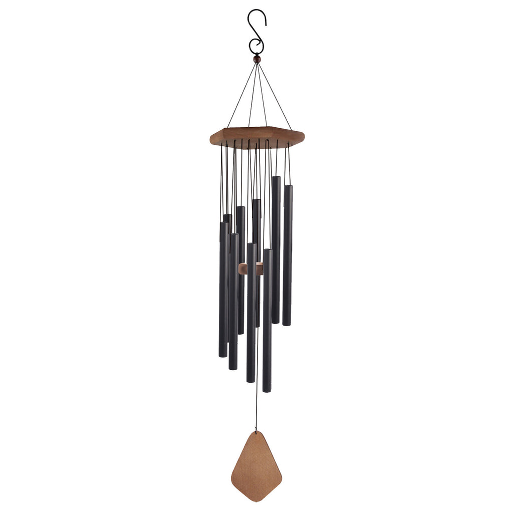 Adante Musical Wind Chime - 50" Satin Black