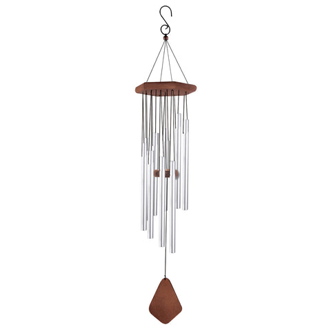 Adante Musical Wind Chime - 50" Satin Chrome